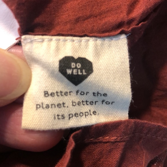 Madewell Embroidered Puff-Sleeve Babydoll Dress in Dotted Vines, sixe XL - Picture 4 of 6